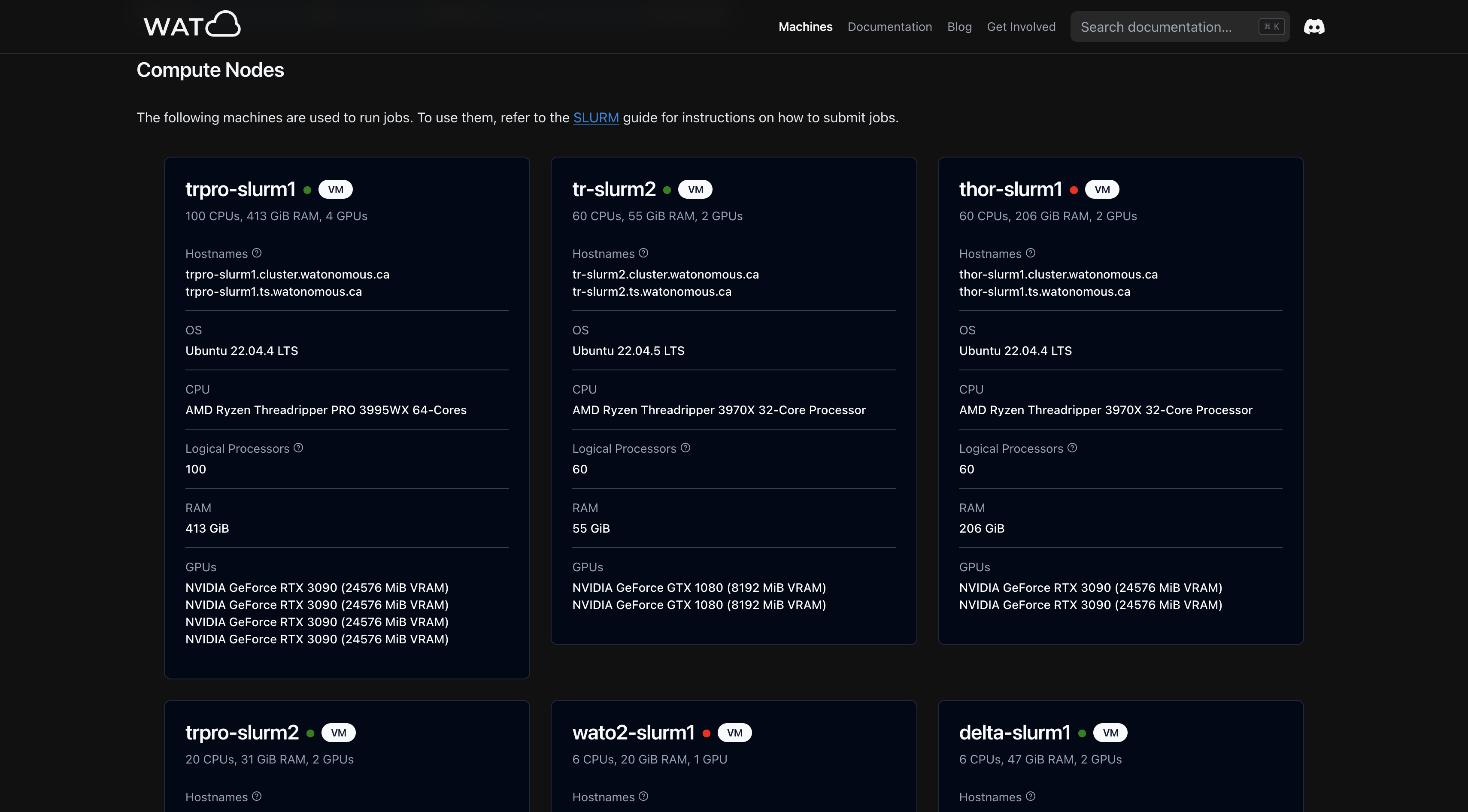 WATonomous cloud infrastructure architecture